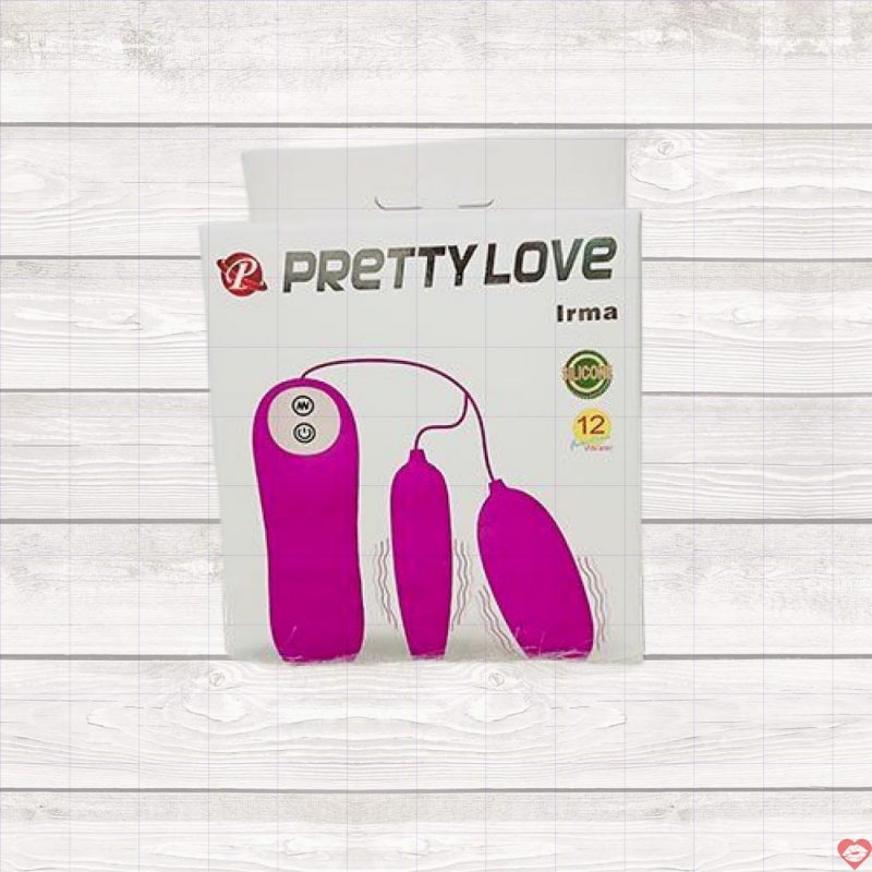 Trứng rung điểm G Prettylove 2 đầu cao cấp kích thích mạnh mẽ 