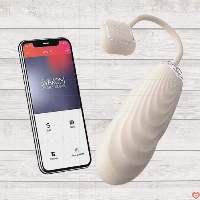Trứng rung Svakom Aravinda cao cấp đa chế độ kết nối app tiện lợi 