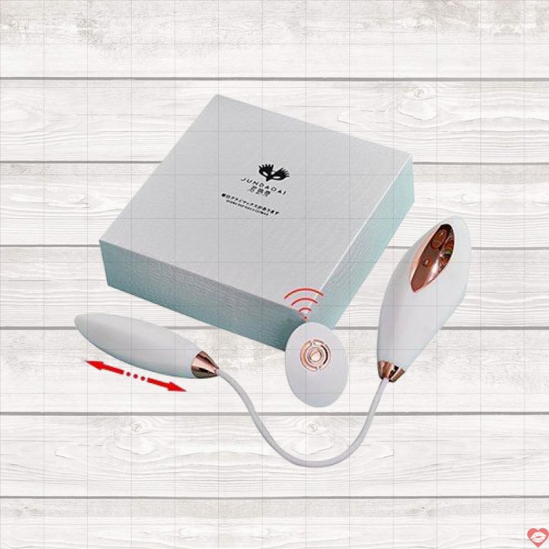 Trứng rung hai đầu Whale Tide Queen điều khiển từ xa siêu phê 