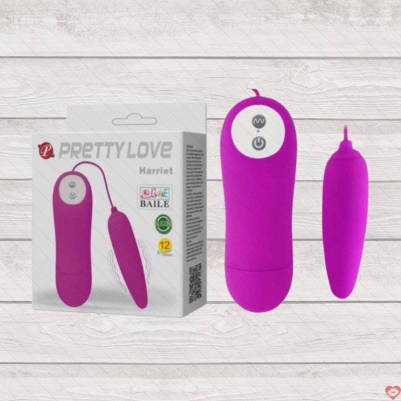 Trứng rung Pretty Love Harriet 12 chế độ kích thích điểm G 