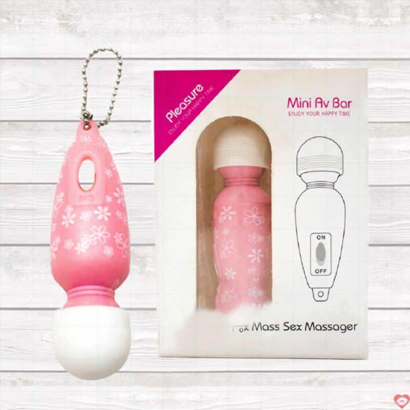 Móc khóa rung massage Mini Av Bar kích thích điểm nhạy cảm nữ 