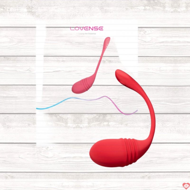Trứng rung Lovense Vulse điều khiển từ xa, siêu mềm mại, chống nước 