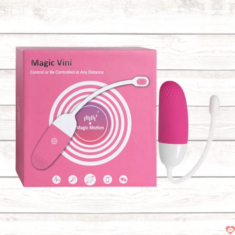 Trứng rung Magic Motion Vini silicon an toàn điều khiển app hiện đại 
