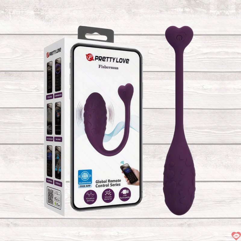 Trứng rung Pretty Love Fisherman Bluetooth điều khiển cảm ứng 