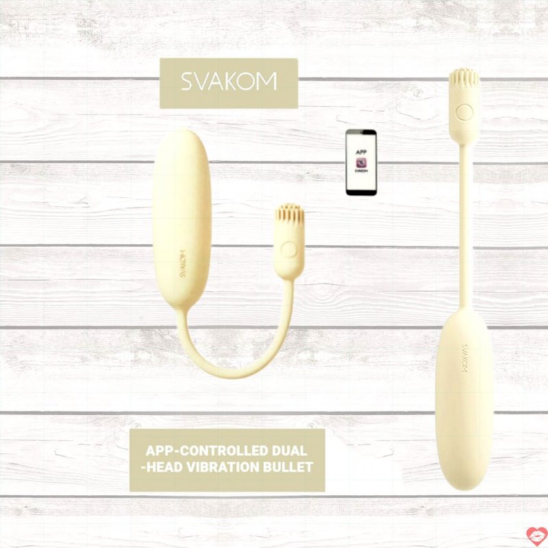Trứng rung Svakom Shimmer App điều khiển tiện lợi, đa điểm kích thích, silicon an toàn 