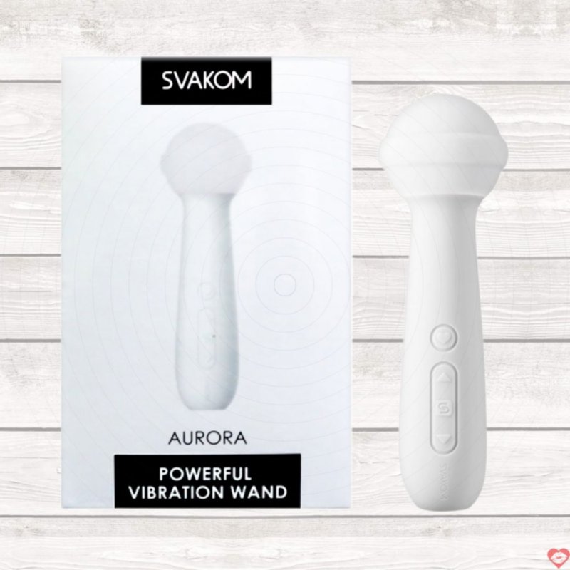 Que rung Svakom Aurora nhỏ gọn mạnh mẽ 5 chế độ rung cao cấp 