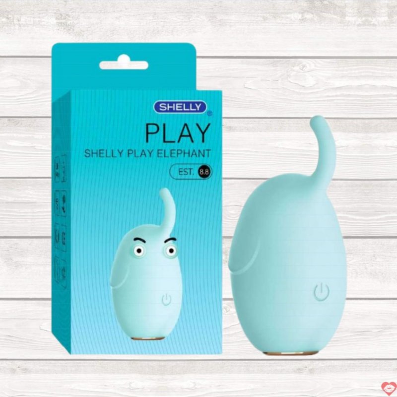 Trứng rung voi Shelly Play Elephant nhỏ gọn dễ thương kích thích điểm G 