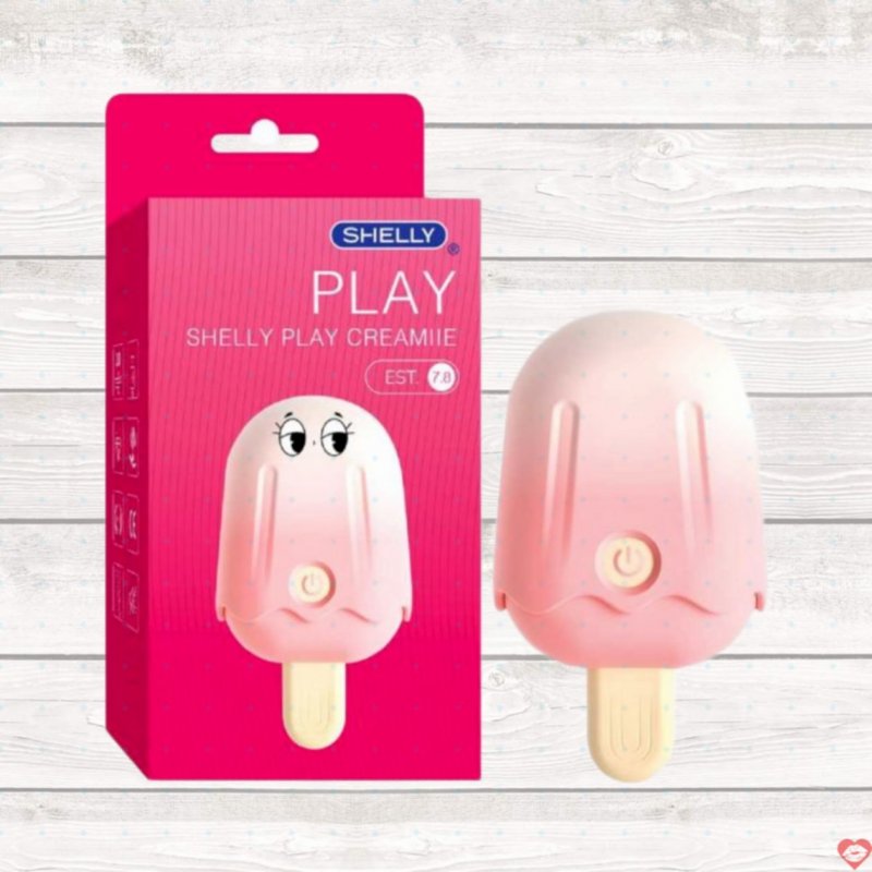 Máy Massage Hút Rung Shelly Play Creamiie Mini Siêu Mạnh 