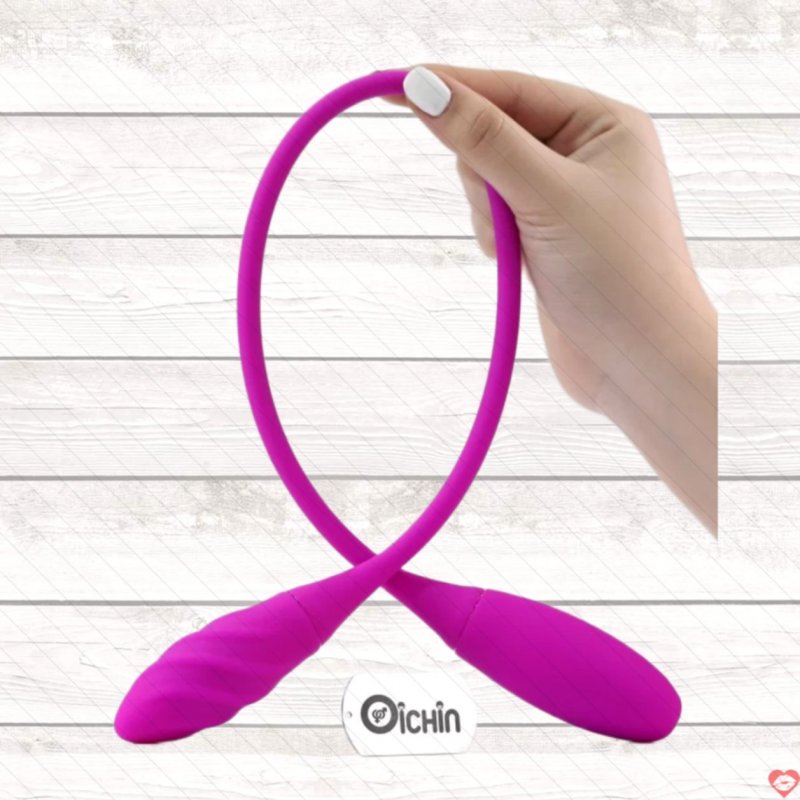 Trứng rung 2 đầu Pretty Love Snaky Vibe 7 chế độ sạc tiện lợi kích thích đa năng 