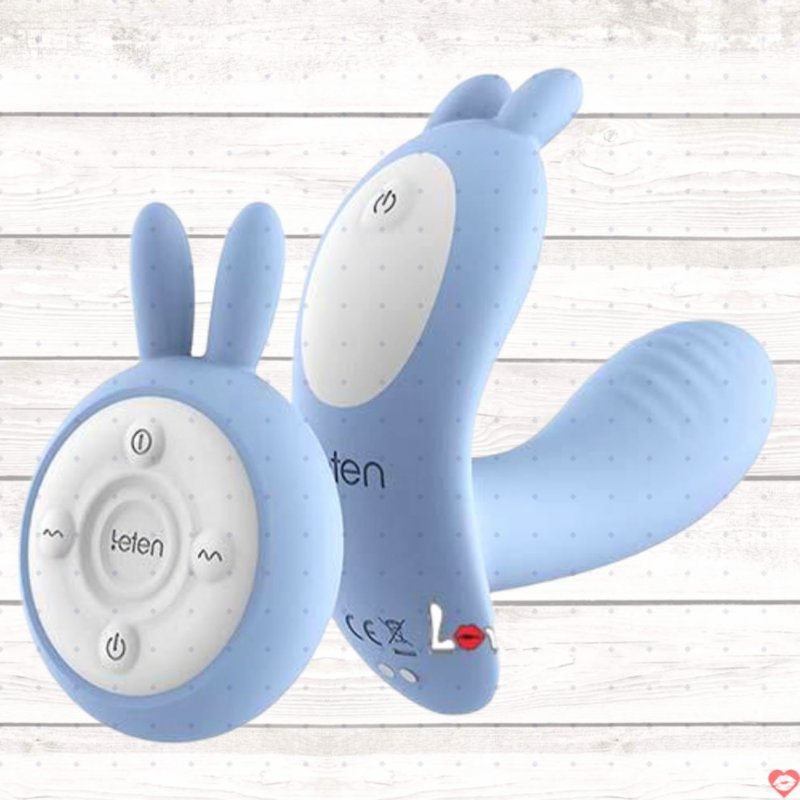 Dương vật mini tai thỏ bỏ trong quần lót điều khiển xa