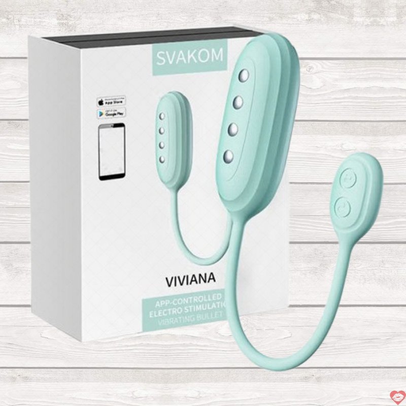 Trứng rung kích thích bằng xung điện Svakom Viviana – Điều khiển xa qua App