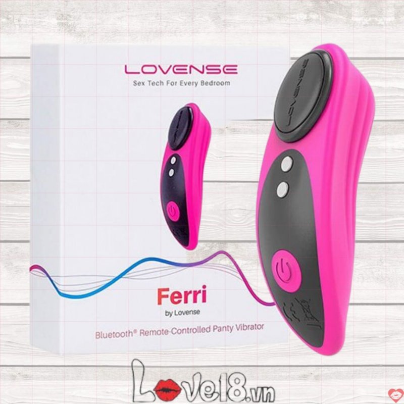 Trứng rung gắn quần lót thông minh Lovense Ferri – Điều khiển qua app