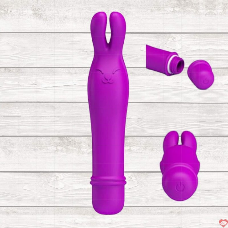 Bretti Evil – Máy Rung Massage Vùng Nhạy Cảm Có 2 Tai Thỏ Kute - SHP1155