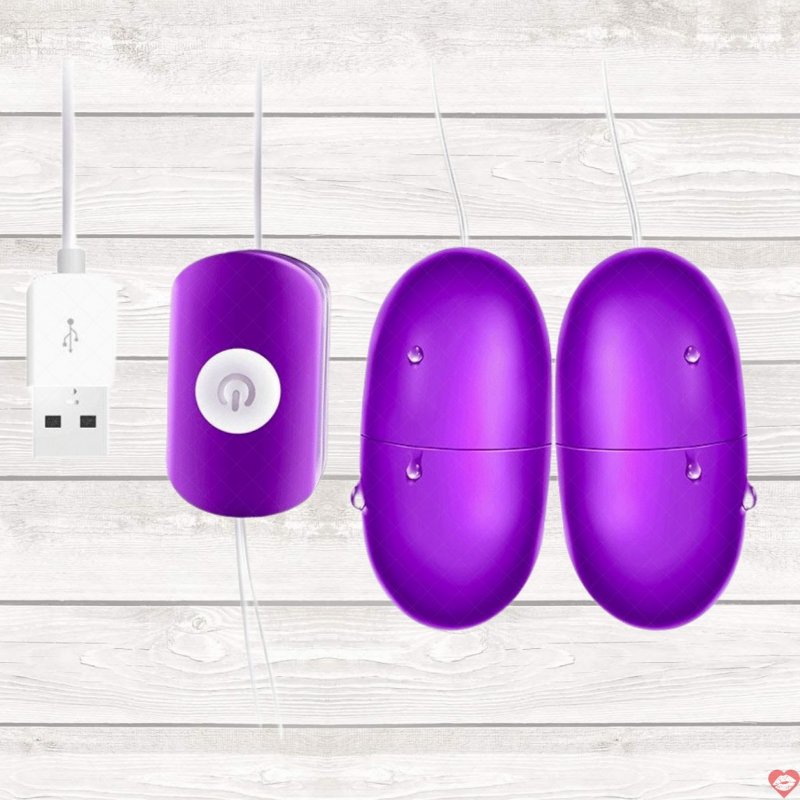 Trứng rung 2 đầu cắm điện trực tiếp cổng usb