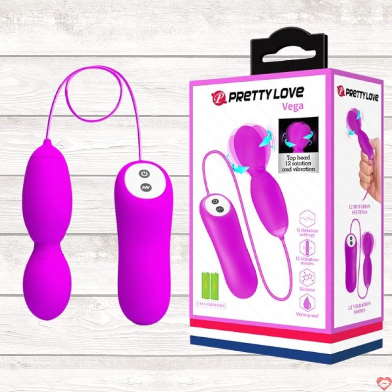 Trứng rung ngoáy Prettylove Vega