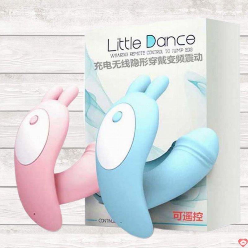 Trứng Rung Tình Yêu Dương Vật Mini Little Dance Không Dây
