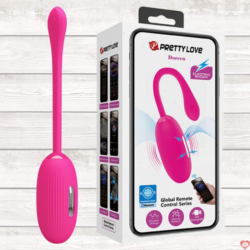 Trứng Rung PrettyLove Doreen Điều Khiển App – Xung Điện