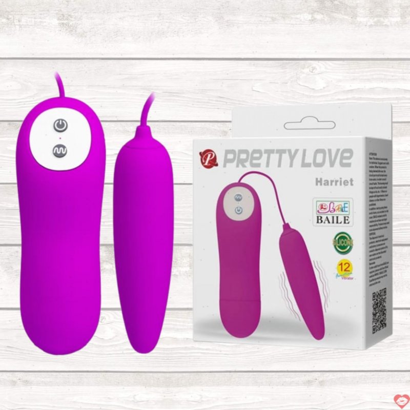 Trứng rung giá rẻ silicon mềm mịn Pretty Love Harriet