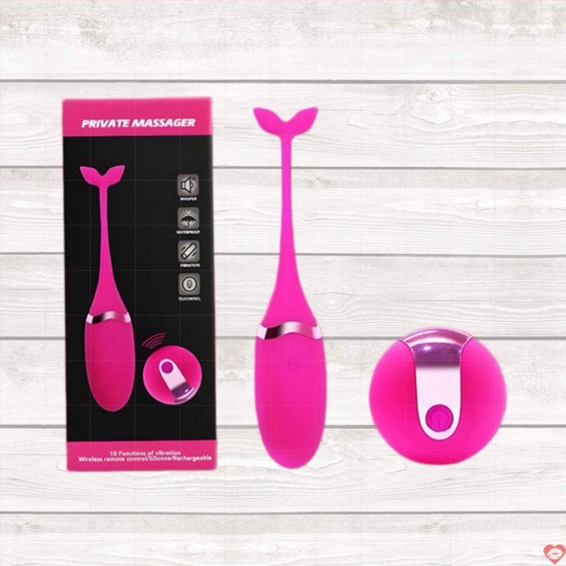 Trứng rung cá heo không dây Private Massager 12 chế độ