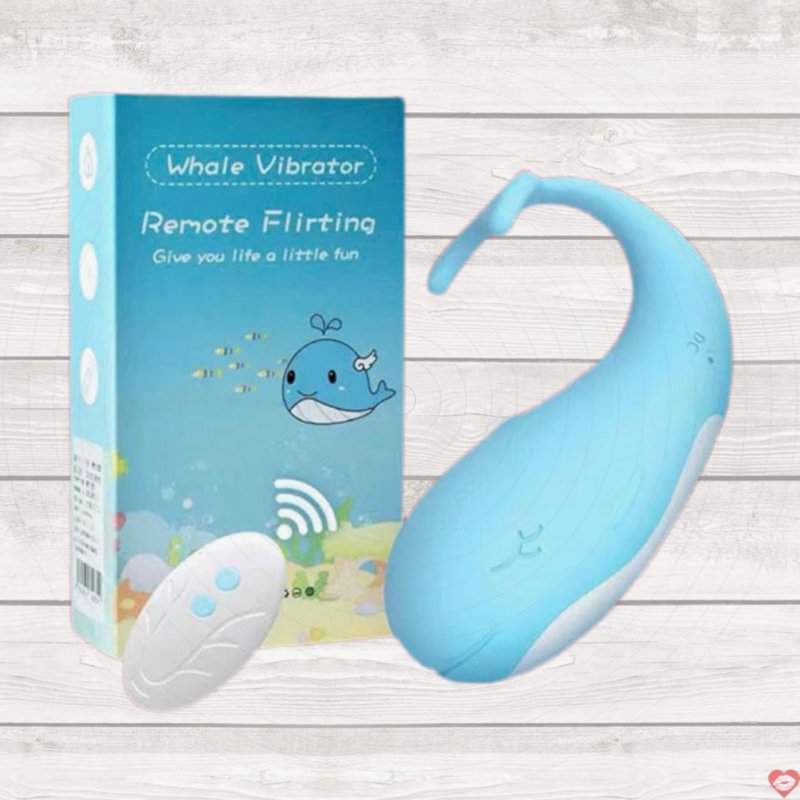 Trứng rung cá voi Whale điều khiển từ xa pin sạc