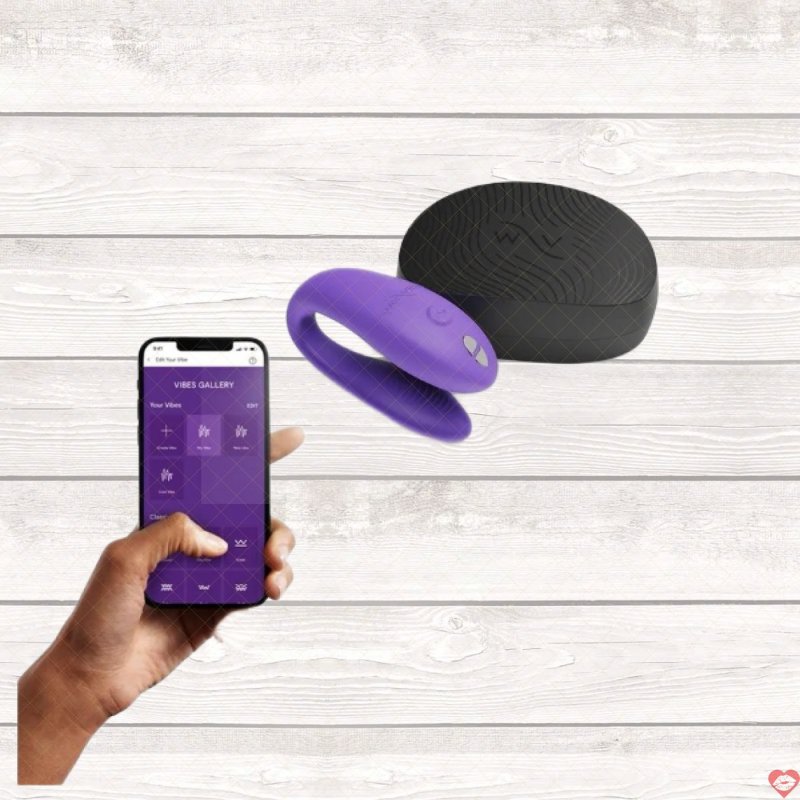 Máy rung 2 đầu We vibe Sync Go điều khiển xa
