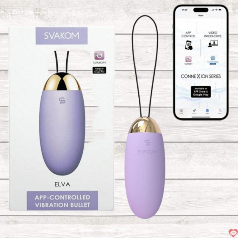 Trứng rung cao cấp Svakom Elva điều khiển qua App
