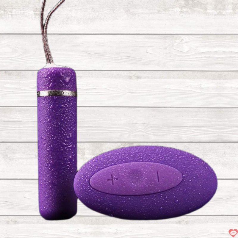 Trứng rung điều khiển từ xa Galaku Purle nhỏ gọn đa năng