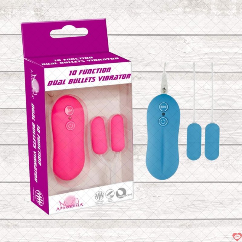 Trứng Rung Kích Thích 2 Đầu 10 Chế Độ - Aphrodisia