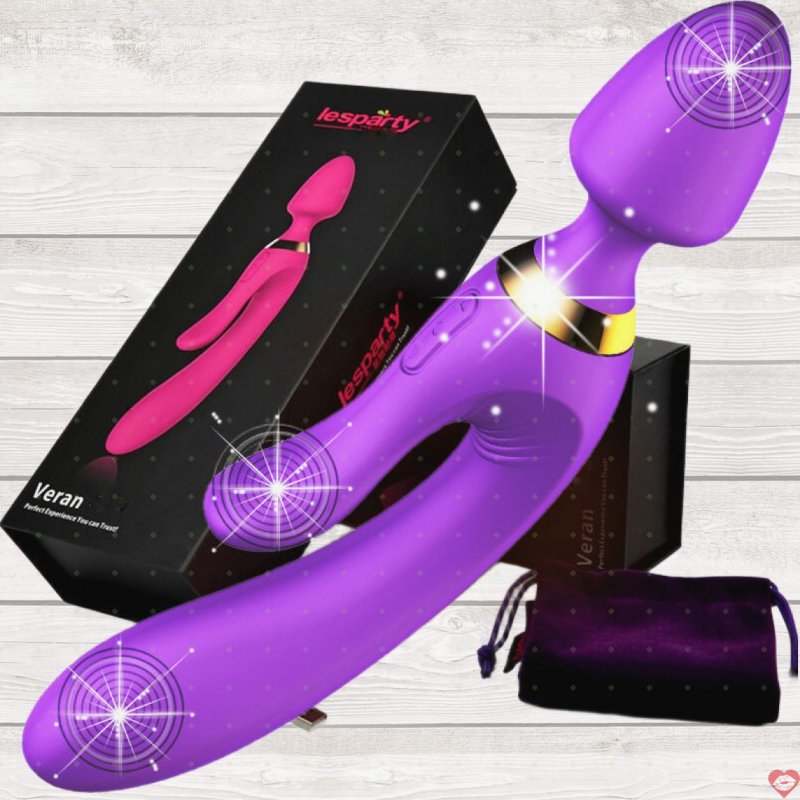 Máy Massage Điểm G Đa Năng 3 Đầu Rung LESPARTY
