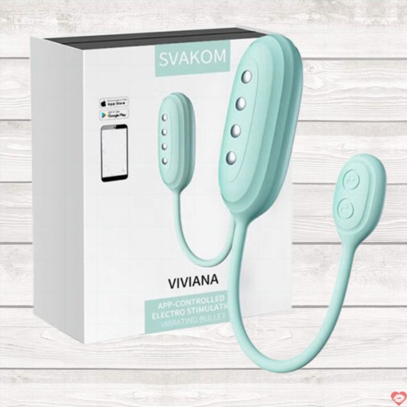 Trứng rung tình yêu xung điện Svakom Viviana điều khiển qua app DC89VA