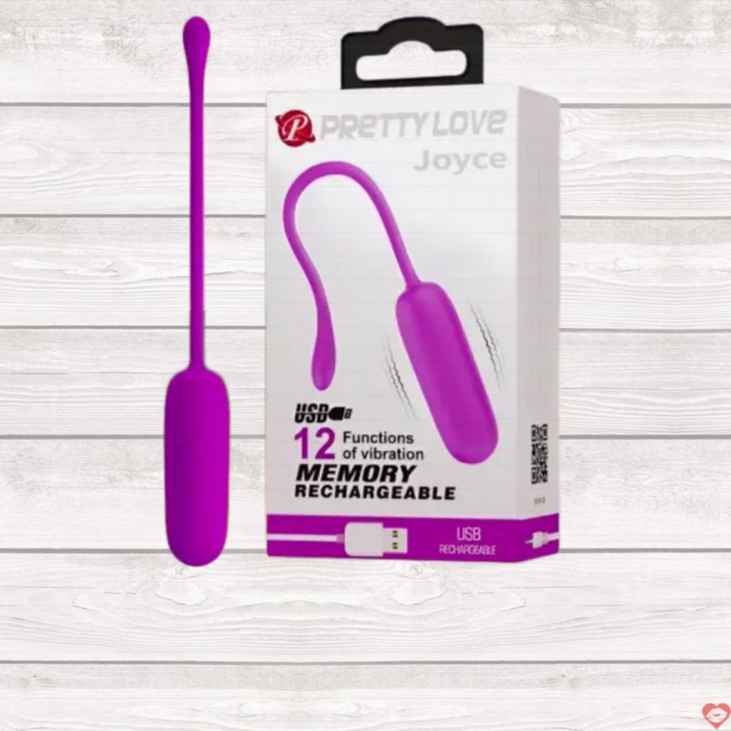 Trứng rung mini cao cấp làm sướng vùng kín nữ PRETTY LOVE EG30K với 12 chế độ rung mạnh mẽ