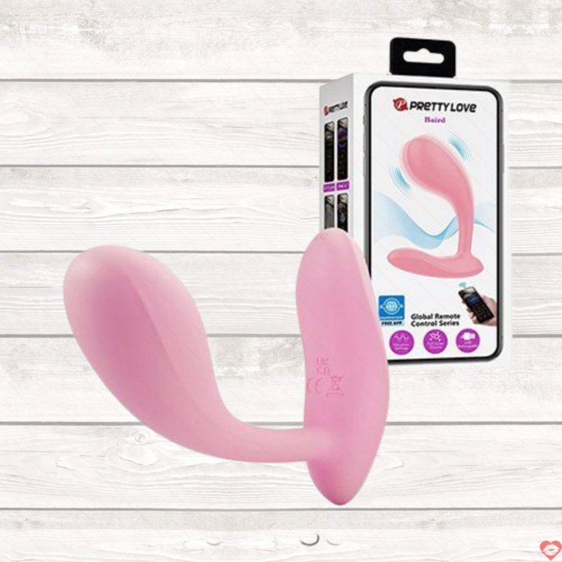 Trứng rung quần lót Prettylove Baird điểm G điều khiển app mạnh mẽ 