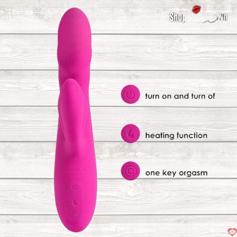 Dụng cụ massage điểm G âm vật Zemalia Delia rung mạnh sưởi ấm 