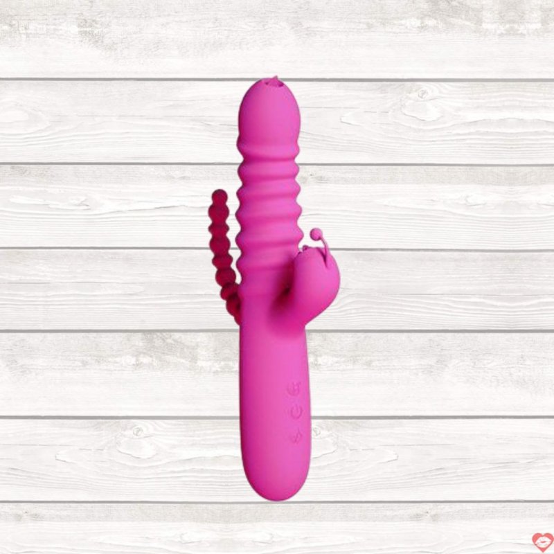 Máy massage điểm G âm vật hậu môn rung thụt sục khoái cảm cao cấp 