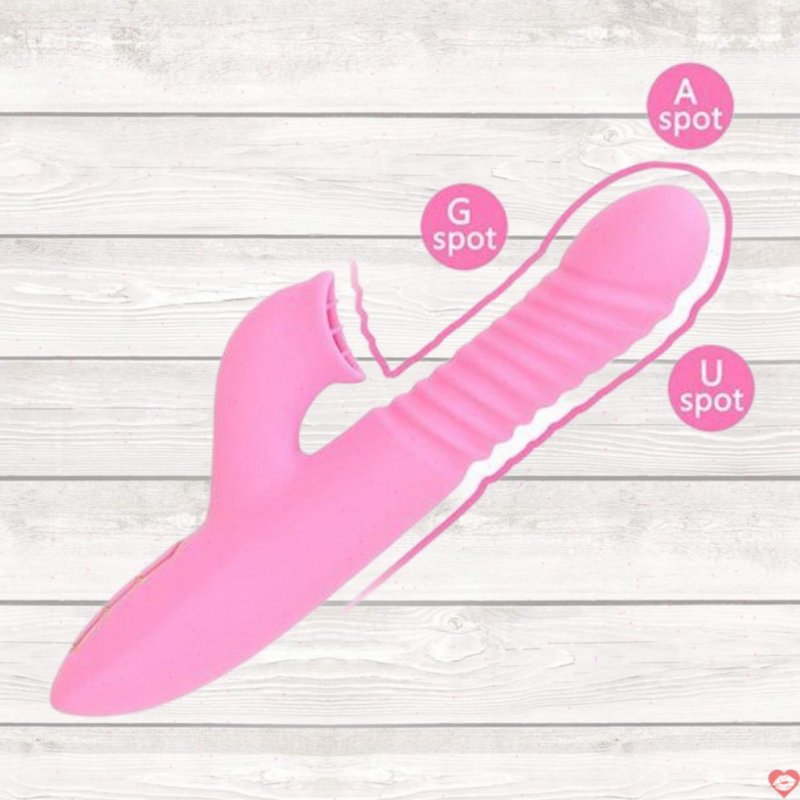 Máy massage điểm G Dibe đa năng rung thụt liếm sưởi ấm kích thích 