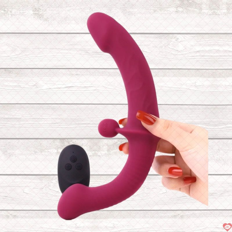 Yunman cu giả 2 đầu cho Les có rung điều khiển từ xa