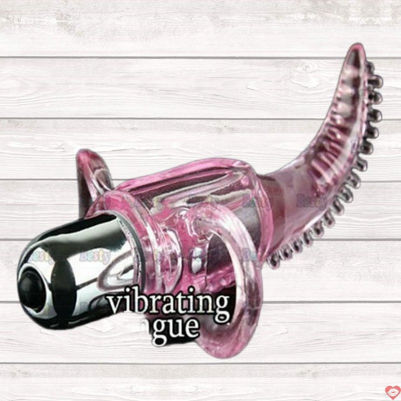 Dương Vật Giả Dạng Lưỡi Rung Có Nhiều Răng Cưa Mềm - SHP851