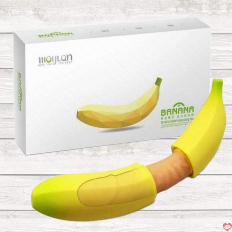 Dương vật giả Moylan ngụy trang trái chuối – rung nhiều chế độ