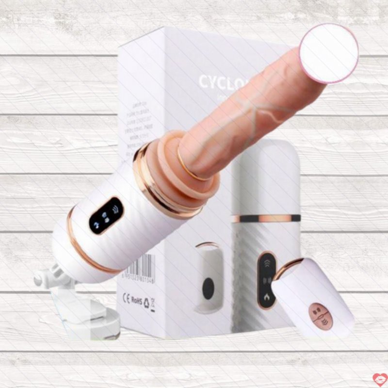 Dụng cụ tình dục nữ siêu rung thụt sưởi ấm Cyclone Fire