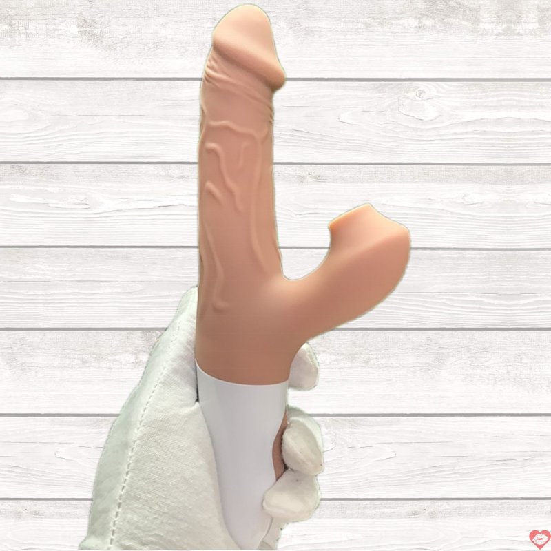 Dương vật giả rung thụt bú Penetrator