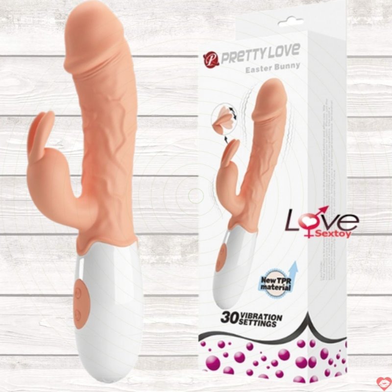 Dương vật giả Prettylove Easter Bunny 30 chế độ rung