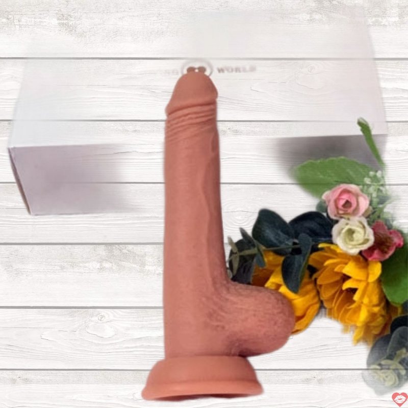 Dương vật gắn tường siêu rung mềm mại như thật