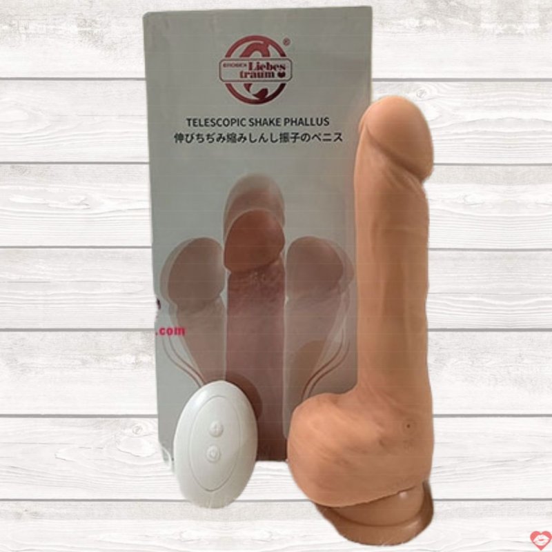 Dương vât rung thụt xoay cực khỏe điều khiển xa