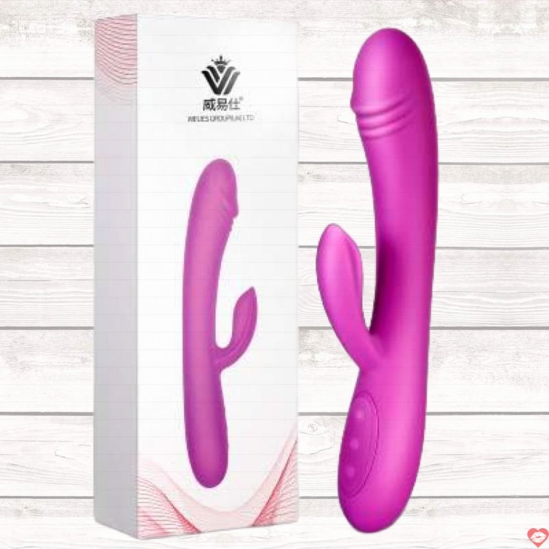 Sextoy dương vật giả Kumiha mềm mại siêu rung 2019