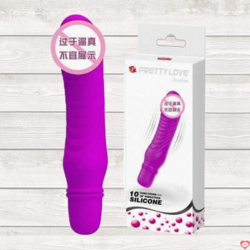 Máy rung kích thích điểm G Prettylove Justin nhỏ gọn bền bỉ