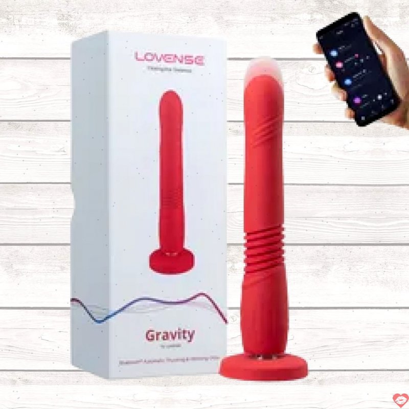 Dương Vật Giả Lovense Gravity Rung Thụt Điều Khiển Từ Xa Bằng App Hàng Chính Hãng