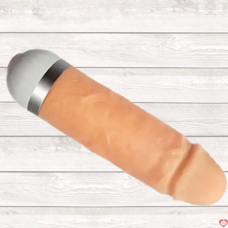 Dương vật giả đàn ông siêu mềm thủ dâm âm đạo DV44E bằng silicone TPE siêu mềm màu da kích