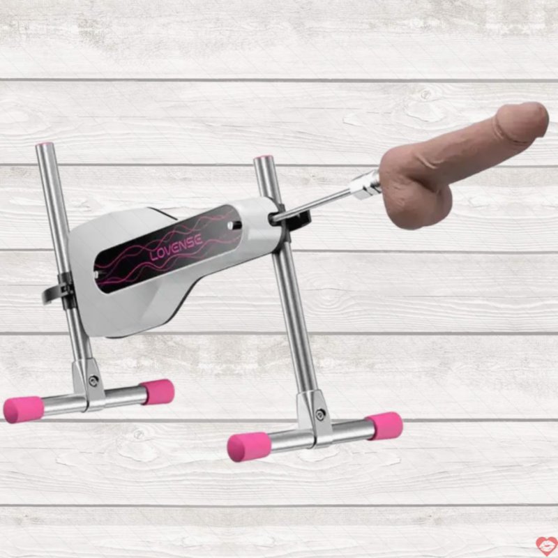 Máy thủ dâm tự động cao cấp Lovense Mini DC50S với dương vật giả silicone và khả năng điều khiển