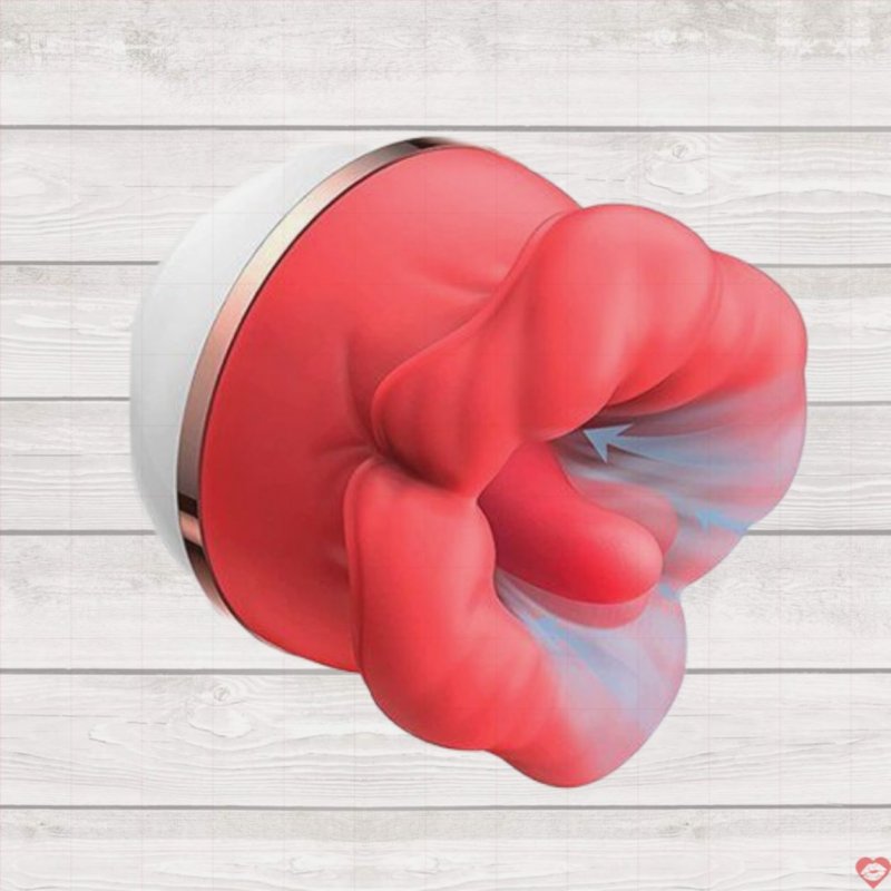 Máy rung liếm bú mút âm vật Big Mouth Rose siêu kích thích 
