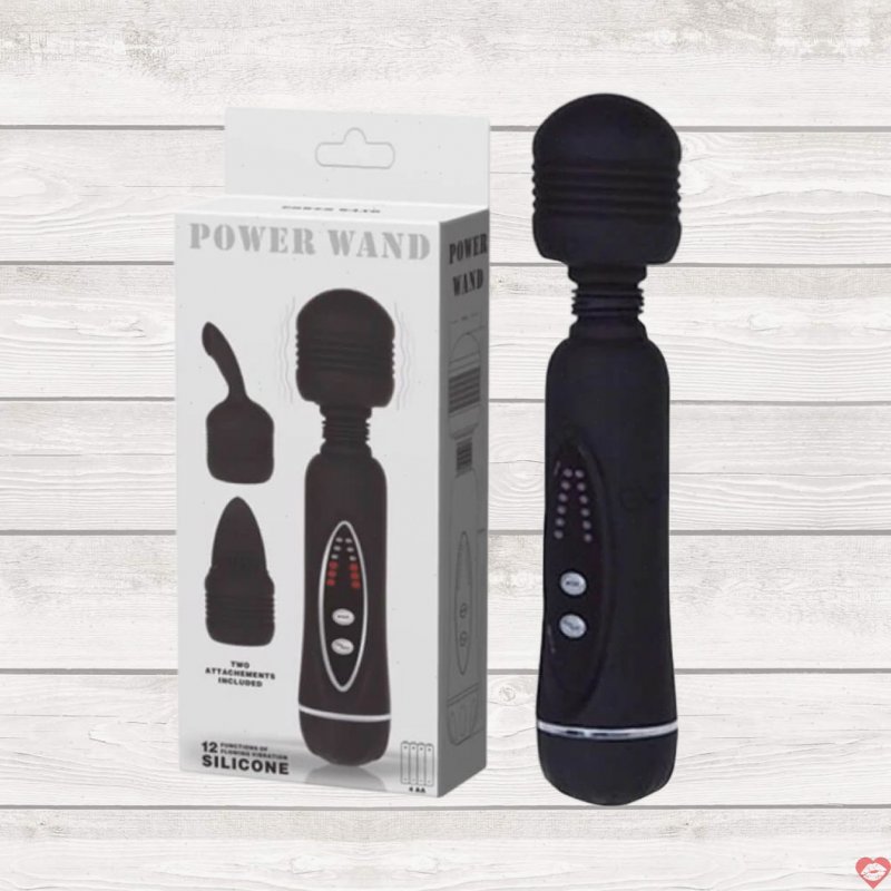 Cây massage mini Baile Power Wand rung mạnh silicon mềm mại kích thích 